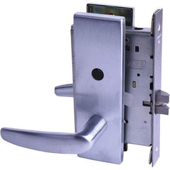 Schlage - Lever Locksets Type: Privacy Door Thickness: 1-3/4 - Industrial Tool & Supply