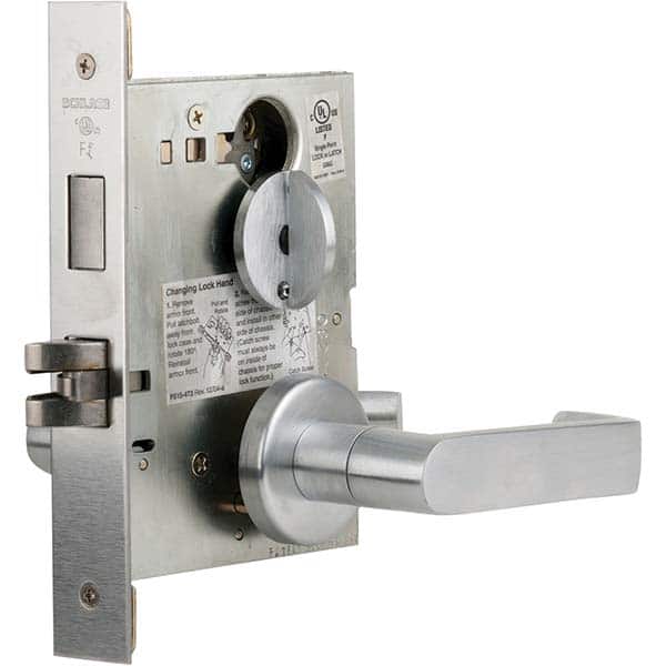 Schlage - Lever Locksets Type: Entry Door Thickness: 1-3/4 - Industrial Tool & Supply
