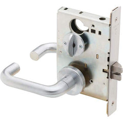 Schlage - Lever Locksets Type: Privacy Door Thickness: 1-3/4 - Industrial Tool & Supply