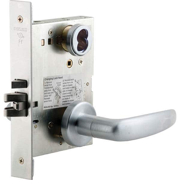 Schlage - Lever Locksets Type: Classroom Door Thickness: 1-3/4 - Industrial Tool & Supply