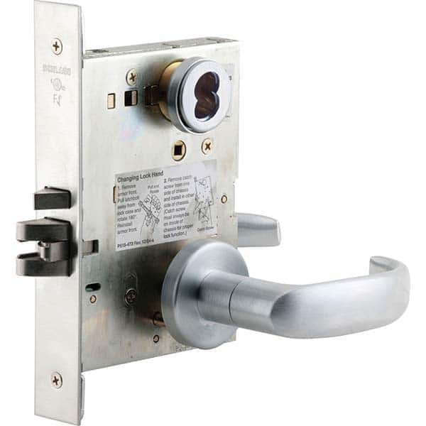 Schlage - Lever Locksets Type: Office Door Thickness: 1-3/4 - Industrial Tool & Supply