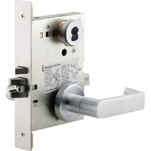 Schlage - Lever Locksets Type: Classroom Door Thickness: 1-3/4 - Industrial Tool & Supply