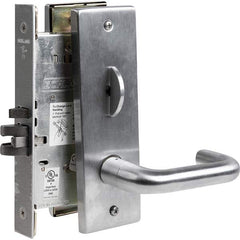 Schlage - Lever Locksets Type: Privacy Door Thickness: 1-3/4 - Industrial Tool & Supply
