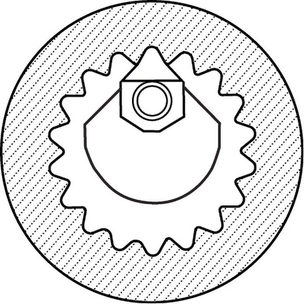 Indexable Broaching Toolholders; Nose Diameter (mm): 20.00; Overal Length (mm): 162.00; Projection Length (mm): 68.00; Shank Diameter (mm): 25.0000; Shank Length (mm): 90.000