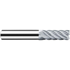 Fraisa - 8mm, 19mm LOC, 63mm OAL, 6 Flute Solid Carbide Square End Mill - Industrial Tool & Supply