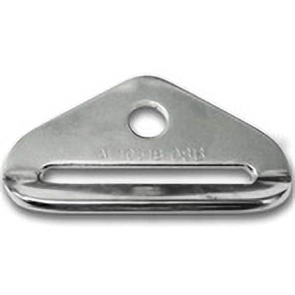 Bulk Strap - Slings & Tiedowns (Load-Rated) Type: Anchor Plate Material: Zinc Coated Steel - Industrial Tool & Supply