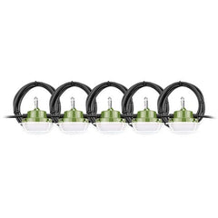 PowerSmith - Temporary String Lights Number of Sockets: 5 Cord Length (Feet): 50.00 - Industrial Tool & Supply