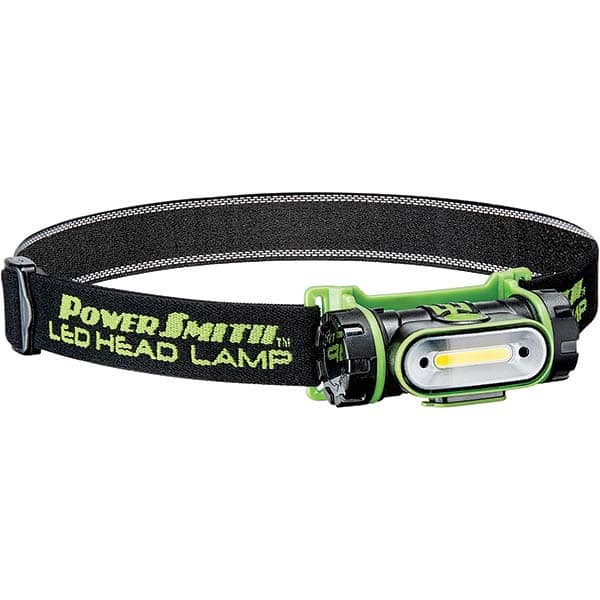 PowerSmith - Flashlights Type: Hands-free Bulb Type: LED - Industrial Tool & Supply
