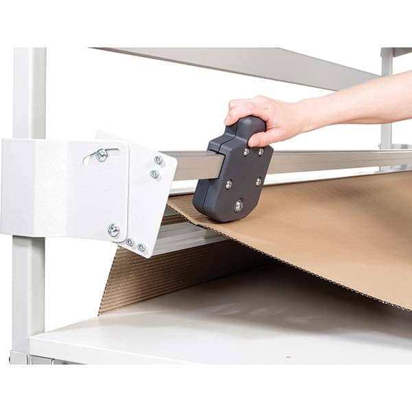 Treston - Workbench & Workstation Accessories For Use With: Treston Slotted Uprights Material: Epoxy Powder-Coated Steel - Industrial Tool & Supply