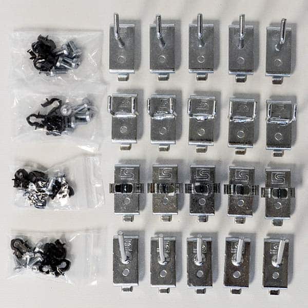 Treston - Pegboard Hook Sets For Use With: Treston pegboard panels: 861511-49; 861516-49; 861533-49; 861526-49; 861531-49; 860951-49; 830518-07P; 830682-07P; C74007102; 14-C7400779; 14-C7400774; 14-C7400771 Material: Stainless Steel - Industrial Tool & Supply