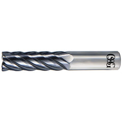 Corner Radius End Mill: 1/2″ Dia, 5/8″ LOC, 0.06″ Radius, 6 Flutes, Solid Carbide 2-1/2″ OAL, 1/2″ Shank Dia, 37 ° Helix, EXO Coated, Corner Radius End, Series VGM6