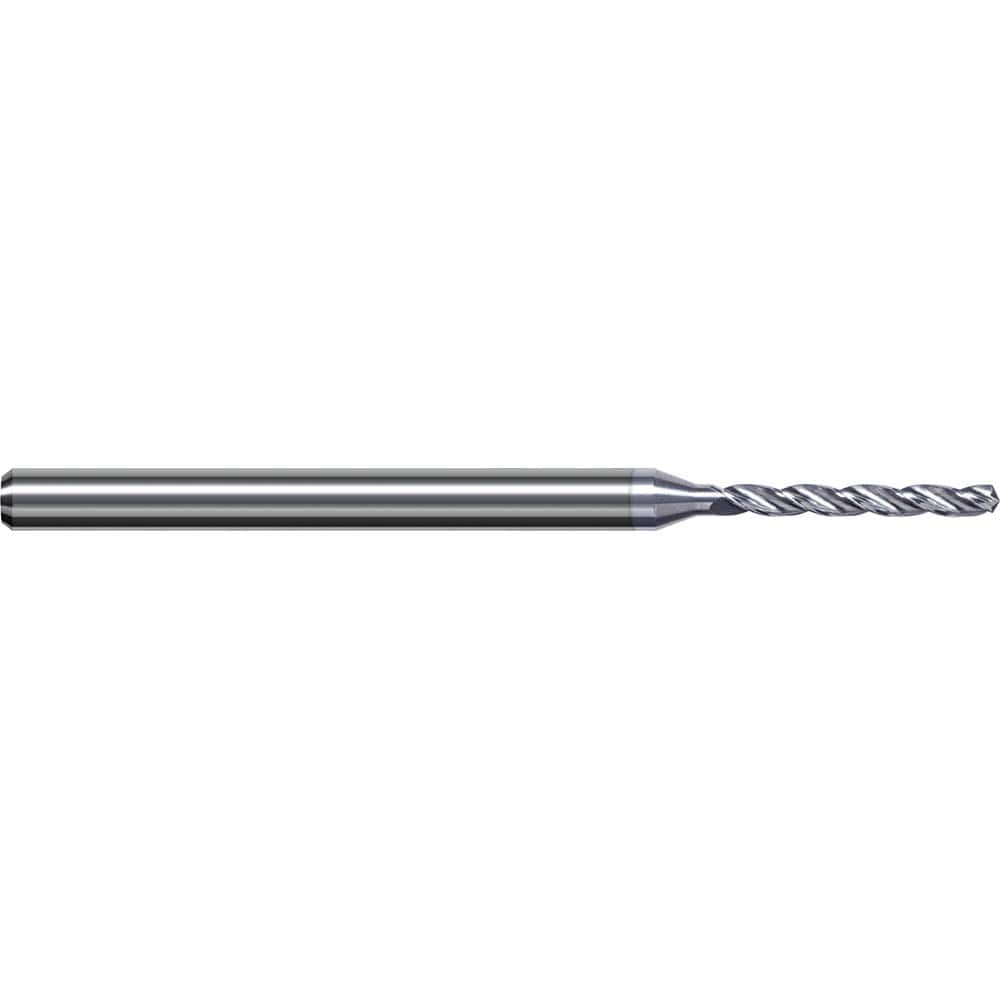 Harvey Tool - #61, 130° Point, Solid Carbide Micro Drill Bit - Exact Industrial Supply