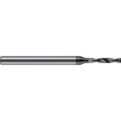 Harvey Tool - #67, 180° Point, Solid Carbide Micro Drill Bit - Exact Industrial Supply