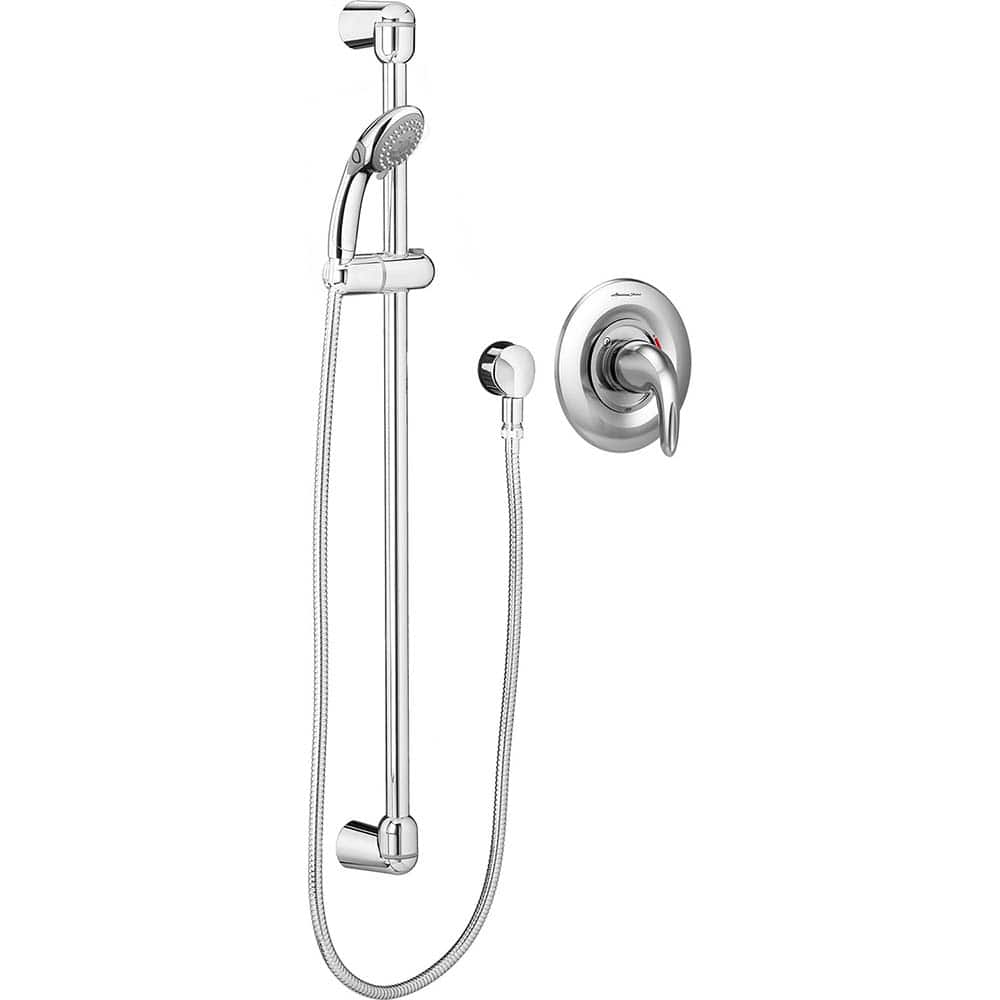 American Standard - Tub & Shower Faucets; Type: Shower System ; Style: Commercial ; Design: Temp/Press Valve ; Material: Metal ; Handle Type: Lever ; Handle Material: Metal - Exact Industrial Supply