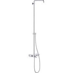 Grohe - Tub & Shower Faucets; Type: Shower System ; Style: Euphoria ; Design: Assembled Package ; Material: Metal ; Handle Type: Knob ; Handle Material: Metal - Exact Industrial Supply