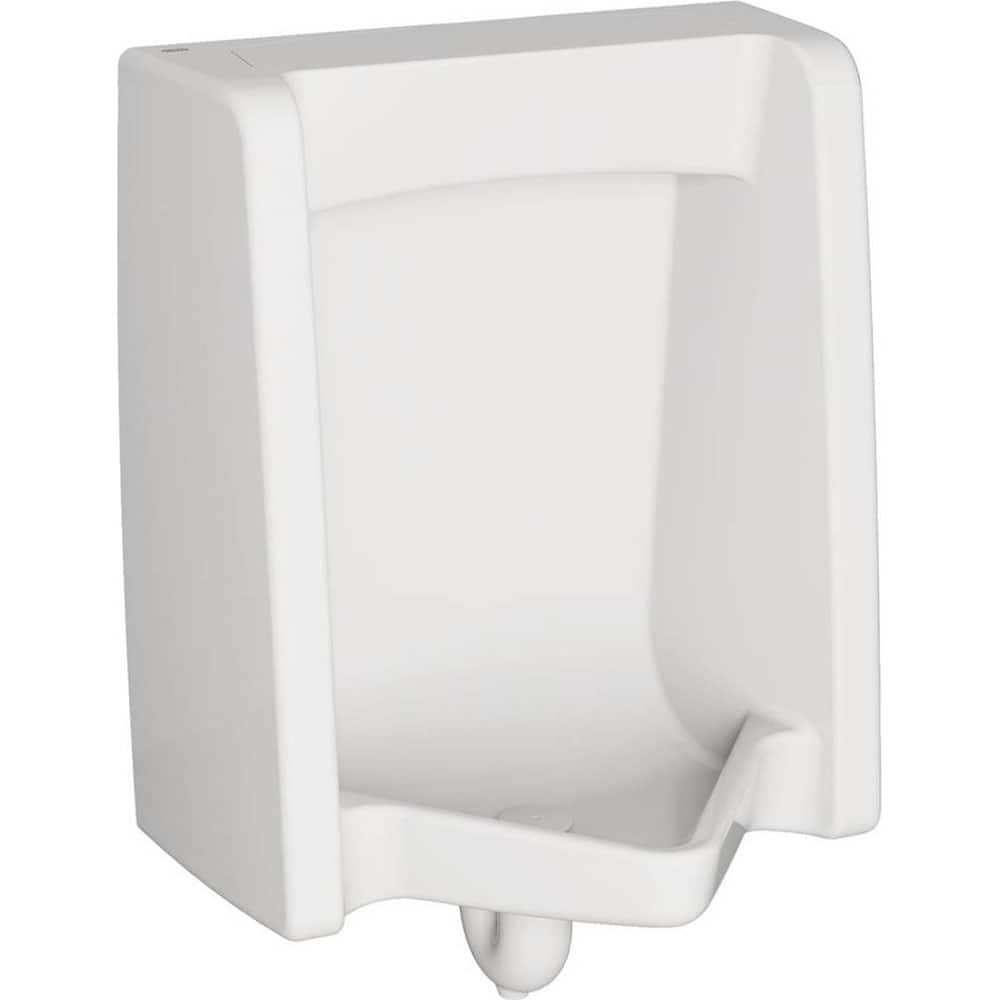 American Standard - Urinals & Accessories; Type: Back Spud Urinal ; Color: White ; Gallons Per Flush: 1.0 ; Litres Per Flush: 3.8 ; Height (Inch): 26.125 ; Width (Inch): 18.8750 - Exact Industrial Supply