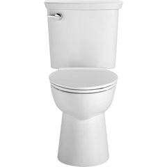 American Standard - Toilets; Type: Two-piece ; Bowl Shape: Elongated ; Mounting Style: Floor ; Gallons Per Flush: 1.0 ; Overall Height: 32.25 ; Overall Width: 17.875 - Exact Industrial Supply