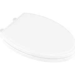 American Standard - Toilet Seats; Type: Toilet Seat ; Style: Traditional ; Material: Plastic ; Color: White ; Outside Width: 14 (Inch); Inside Width: 8.376 (Inch) - Exact Industrial Supply