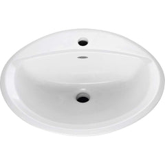 Sinks; Type: Countertop Sink; Outside Length: 17-3/8; Outside Width: 20-3/8; Outside Height: 7-3/8; Inside Length: 10; Inside Width: 16; Depth (Inch): 5-5/8; Number of Compartments: 1.000; Includes Items: Cut-Out Template; Countertop Sink; Material: Vitre
