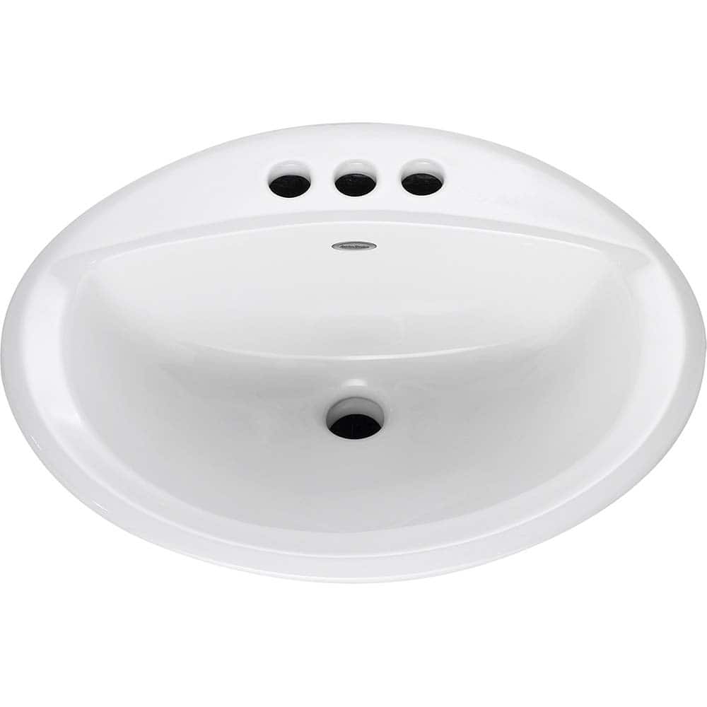 Sinks; Type: Drop-In Sink; Outside Length: 17-3/8; Outside Width: 20-3/8; Outside Height: 7-3/8; Inside Length: 10; Inside Width: 16; Depth (Inch): 5-5/8; Number of Compartments: 1.000; Includes Items: Cut-Out Template; Drop-In Sink; Material: Vitreous Ch