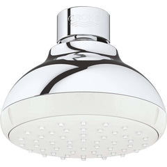 Grohe - Shower Heads & Accessories; Type: Shower Head ; Material: Metal ; GPM: 1.50 ; Face Diameter: 4 (Inch); Finish/Coating: Polished Chrome ; Settings: Spray, Pulse, Combination Pulse-Massage - Exact Industrial Supply