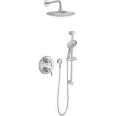 American Standard - Shower Heads & Accessories; Type: Shower Head ; Material: Metal ; GPM: 1.80 ; Face Diameter: 11 (Inch); Finish/Coating: Polished Chrome ; Settings: Spray, Pulse, Combination Pulse-Massage - Exact Industrial Supply