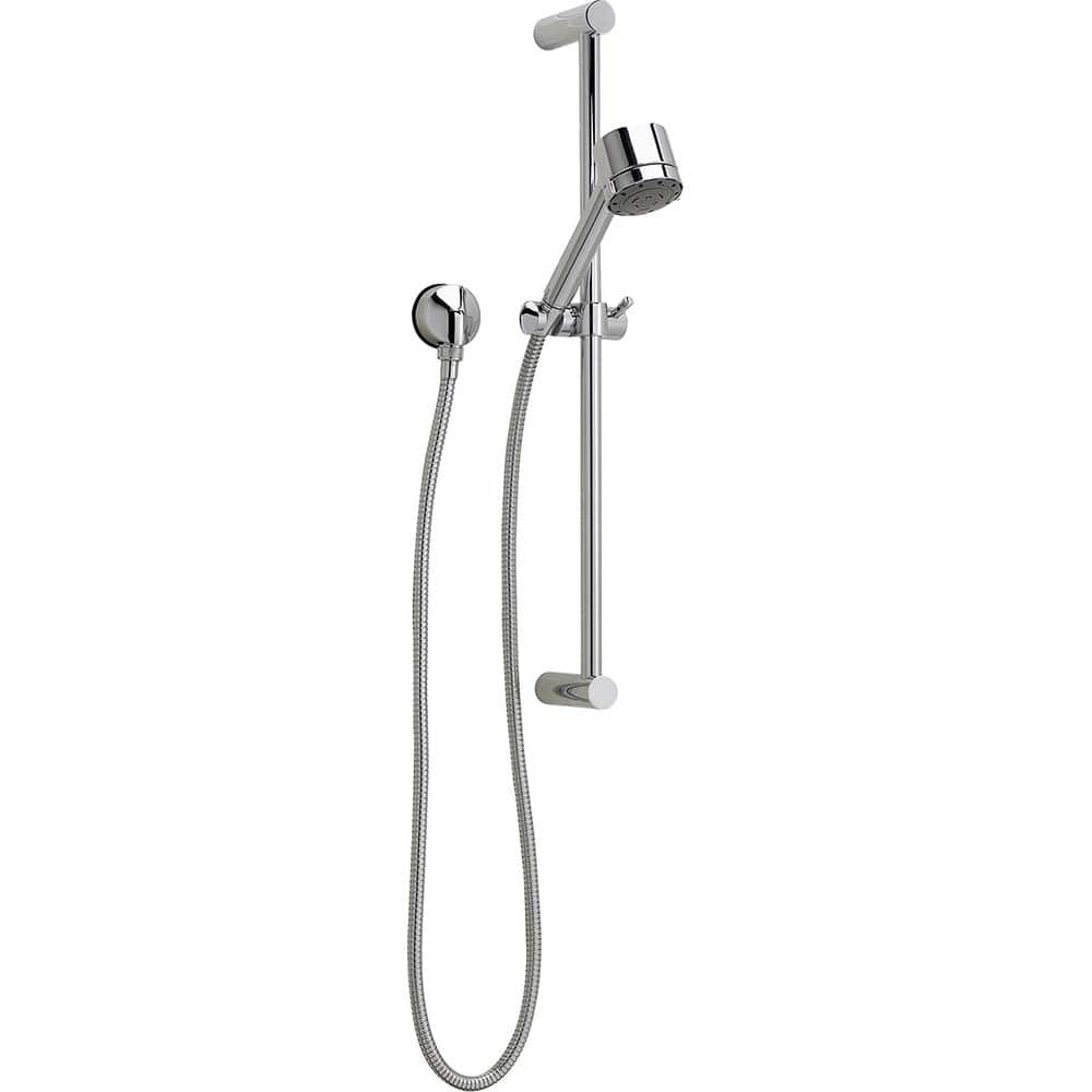 American Standard - Shower Heads & Accessories; Type: Hand Shower ; Material: Metal ; GPM: 2.50 ; Face Diameter: 2.5 (Inch); Finish/Coating: Polished Chrome ; Settings: Spray, Pulse, Combination Pulse-Massage - Exact Industrial Supply