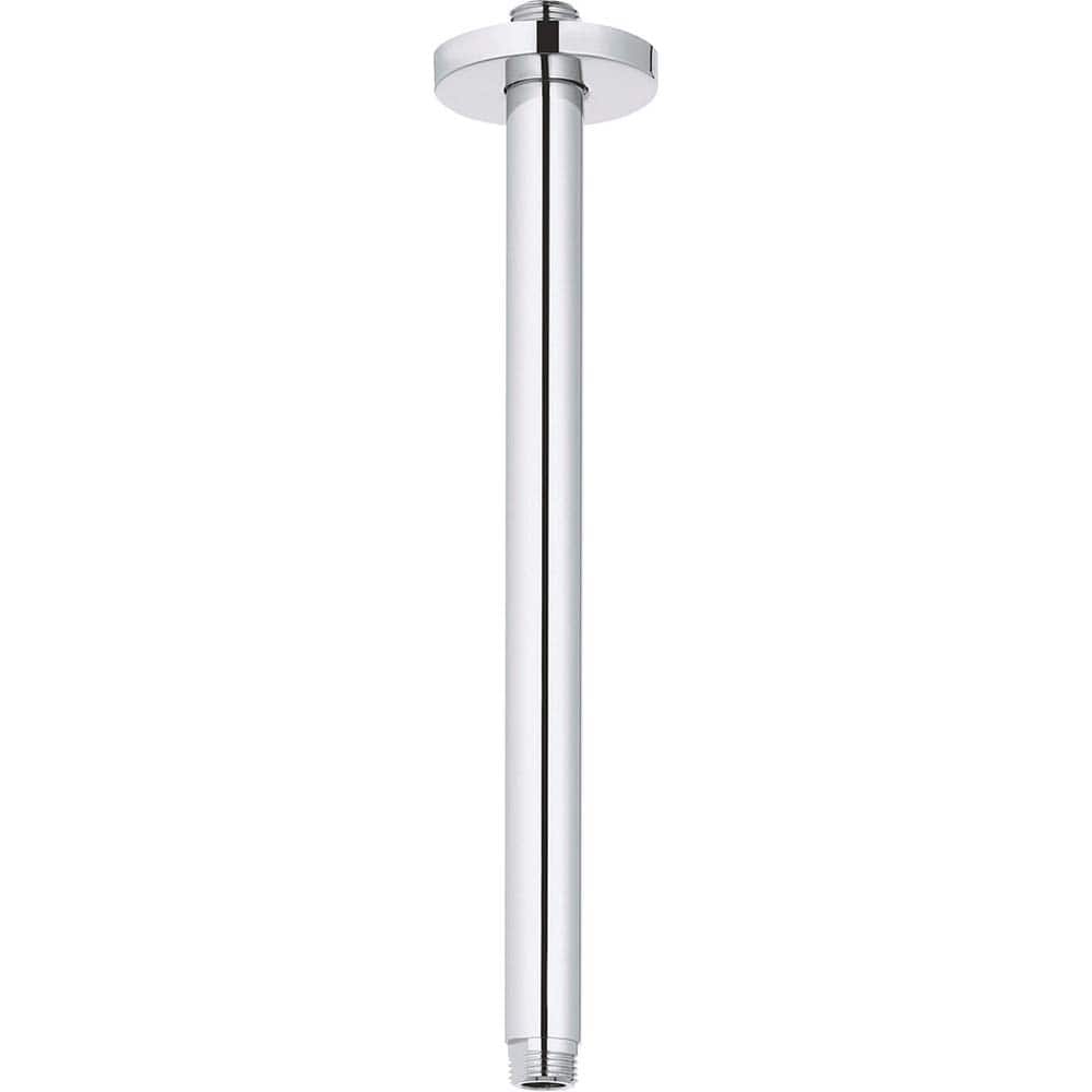 Grohe - Shower Heads & Accessories; Type: Shower arm ; Material: Metal ; Finish/Coating: Polished Chrome - Exact Industrial Supply