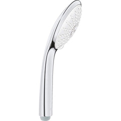 Grohe - Shower Heads & Accessories; Type: Hand Shower ; Material: Metal ; GPM: 2.50 ; Face Diameter: 4.625 (Inch); Finish/Coating: Polished Chrome ; Settings: Spray, Pulse, Combination Pulse-Massage - Exact Industrial Supply