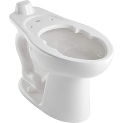 American Standard - Toilets; Type: Tankless ; Bowl Shape: Elongated ; Mounting Style: Floor ; Gallons Per Flush: 1.1 ; Overall Height: 17.25 ; Overall Width: 14 - Exact Industrial Supply