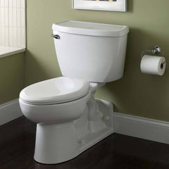 American Standard - Toilets; Type: Elongated Toilet ; Bowl Shape: Elongated ; Mounting Style: Floor ; Gallons Per Flush: 1.60 ; Overall Height: 29.25 ; Overall Width: 20.5 - Exact Industrial Supply