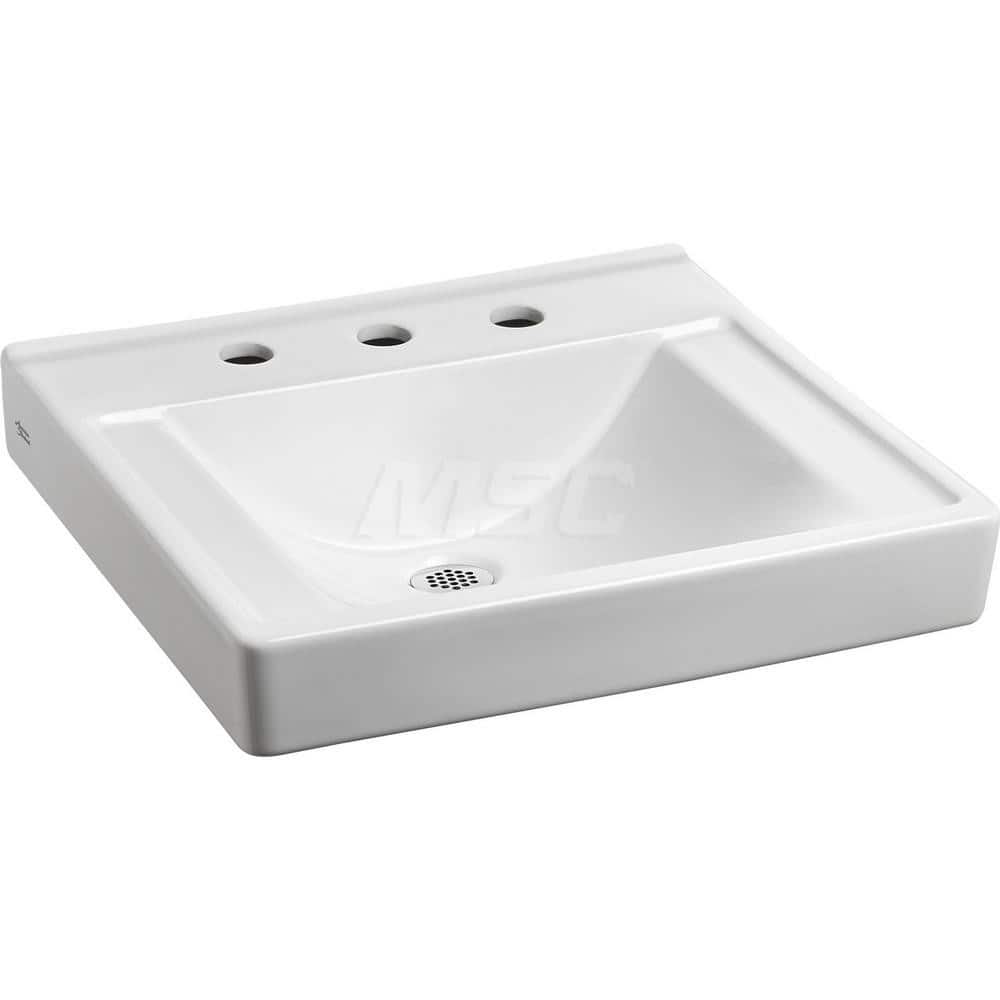 Sinks; Type: Pedestal Sink Top; Outside Length: 19; Outside Width: 24; Outside Height: 35-1/2; Inside Length: 12-1/2; Inside Width: 17; Depth (Inch): 5; Number of Compartments: 1.000; Includes Items: Mounting Kit; Pedestal Sink Top; Material: Vitreous Chi