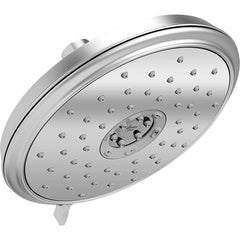 American Standard - Shower Heads & Accessories; Type: Shower Head ; Material: Metal ; GPM: 2.50 ; Face Diameter: 7.25 (Inch); Finish/Coating: Polished Chrome ; Settings: Spray, Pulse, Combination Pulse-Massage - Exact Industrial Supply