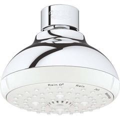 Grohe - Shower Heads & Accessories; Type: Shower Head ; Material: Metal ; GPM: 1.75 ; Face Diameter: 4 (Inch); Finish/Coating: Polished Chrome ; Settings: Spray, Pulse, Combination Pulse-Massage - Exact Industrial Supply