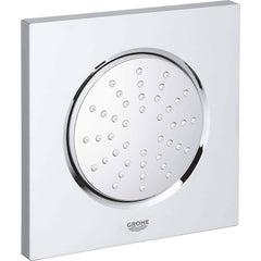 Grohe - Shower Heads & Accessories; Type: Body Shower ; Material: Metal ; GPM: 2.50 ; Face Diameter: 5 (Inch); Finish/Coating: Polished Chrome ; Settings: Spray, Pulse, Combination Pulse-Massage - Exact Industrial Supply
