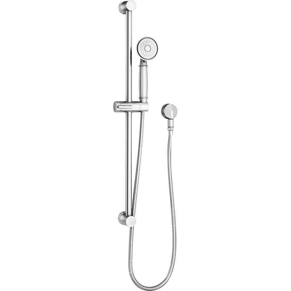 American Standard - Shower Heads & Accessories; Type: Hand Shower ; Material: Metal ; GPM: 1.80 ; Face Diameter: 3 (Inch); Finish/Coating: Polished Chrome ; Settings: Spray, Pulse, Combination Pulse-Massage - Exact Industrial Supply