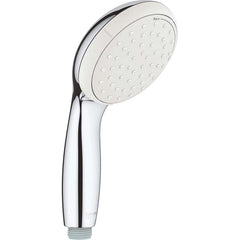 Grohe - Shower Heads & Accessories; Type: Hand Shower ; Material: Metal ; GPM: 1.75 ; Face Diameter: 4 (Inch); Finish/Coating: Polished Chrome ; Settings: Spray, Pulse, Combination Pulse-Massage - Exact Industrial Supply