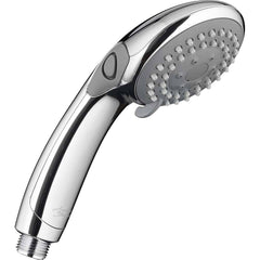 American Standard - Shower Heads & Accessories; Type: Hand Shower ; Material: Metal ; GPM: 2.50 ; Face Diameter: 3.375 (Inch); Finish/Coating: Polished Chrome ; Settings: Spray, Pulse, Combination Pulse-Massage - Exact Industrial Supply