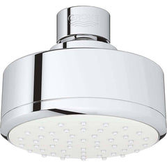 Grohe - Shower Heads & Accessories; Type: Shower Head ; Material: Metal ; GPM: 1.50 ; Face Diameter: 4 (Inch); Finish/Coating: Polished Chrome ; Settings: Spray, Pulse, Combination Pulse-Massage - Exact Industrial Supply