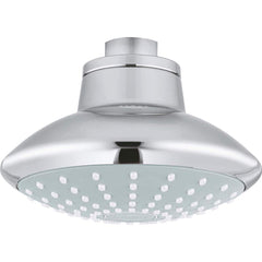 Grohe - Shower Heads & Accessories; Type: Shower Head ; Material: Metal ; GPM: 2.00 ; Face Diameter: 4.625 (Inch); Finish/Coating: Polished Chrome ; Settings: Spray, Pulse, Combination Pulse-Massage - Exact Industrial Supply