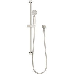 American Standard - Shower Heads & Accessories; Type: Hand Shower ; Material: Metal ; GPM: 1.80 ; Face Diameter: 3 (Inch); Finish/Coating: Brushed; Nickel ; Settings: Spray, Pulse, Combination Pulse-Massage - Exact Industrial Supply