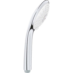 Grohe - Shower Heads & Accessories; Type: Hand Shower ; Material: Metal ; GPM: 1.75 ; Face Diameter: 4.625 (Inch); Finish/Coating: Polished Chrome ; Settings: Spray, Pulse, Combination Pulse-Massage - Exact Industrial Supply