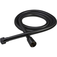 American Standard - Shower Supports & Kits; Type: Shower Hose ; Length (Inch): 59 ; Material: Metal ; Diameter (Inch): 0.5 ; Finish/Coating: Matte Black - Exact Industrial Supply