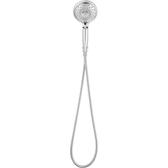 American Standard - Shower Heads & Accessories; Type: Hand Shower ; Material: Metal ; GPM: 2.50 ; Face Diameter: 5 (Inch); Finish/Coating: Polished Chrome ; Settings: Spray, Pulse, Combination Pulse-Massage - Exact Industrial Supply
