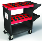 48 Slot - HSK 63A Toolscoot Cart - Industrial Tool & Supply