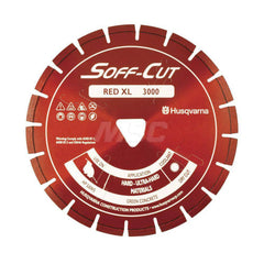 Wet & Dry Cut Saw Blade: 1″ Arbor Hole Use on Designed For Cutting Green Concrete, Triangle Arbor