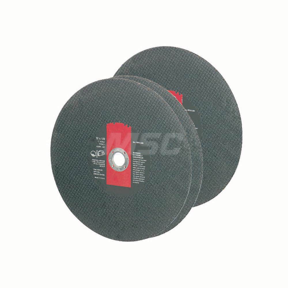 Wet & Dry Cut Saw Blade: 1″ Arbor Hole Use on Designed For Metal Cutting, Standard Round Arbor