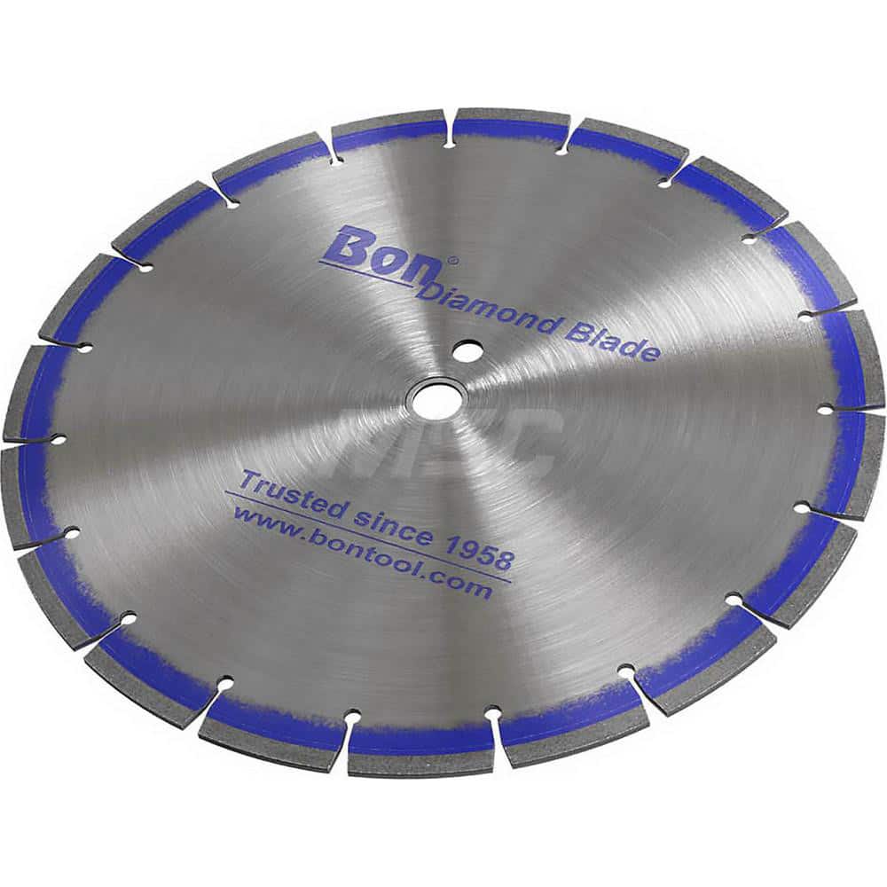 Wet & Dry Cut Saw Blade: 1″ Arbor Hole Use on Designed For Cutting Asphalt Or Green Concrete, Standard Round Arbor