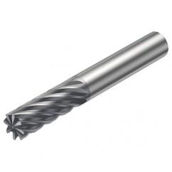 R215.3E-14030-AC26H 1610 14mm 14 FL Solid Carbide End Mill - Corner chamfer w/Cylindrical Shank - Industrial Tool & Supply