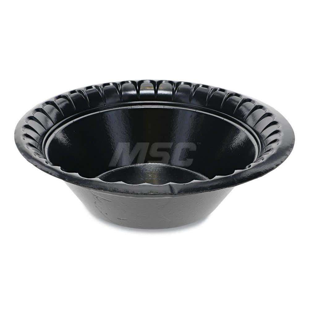 Bowls: 12 oz, Plastic, Black